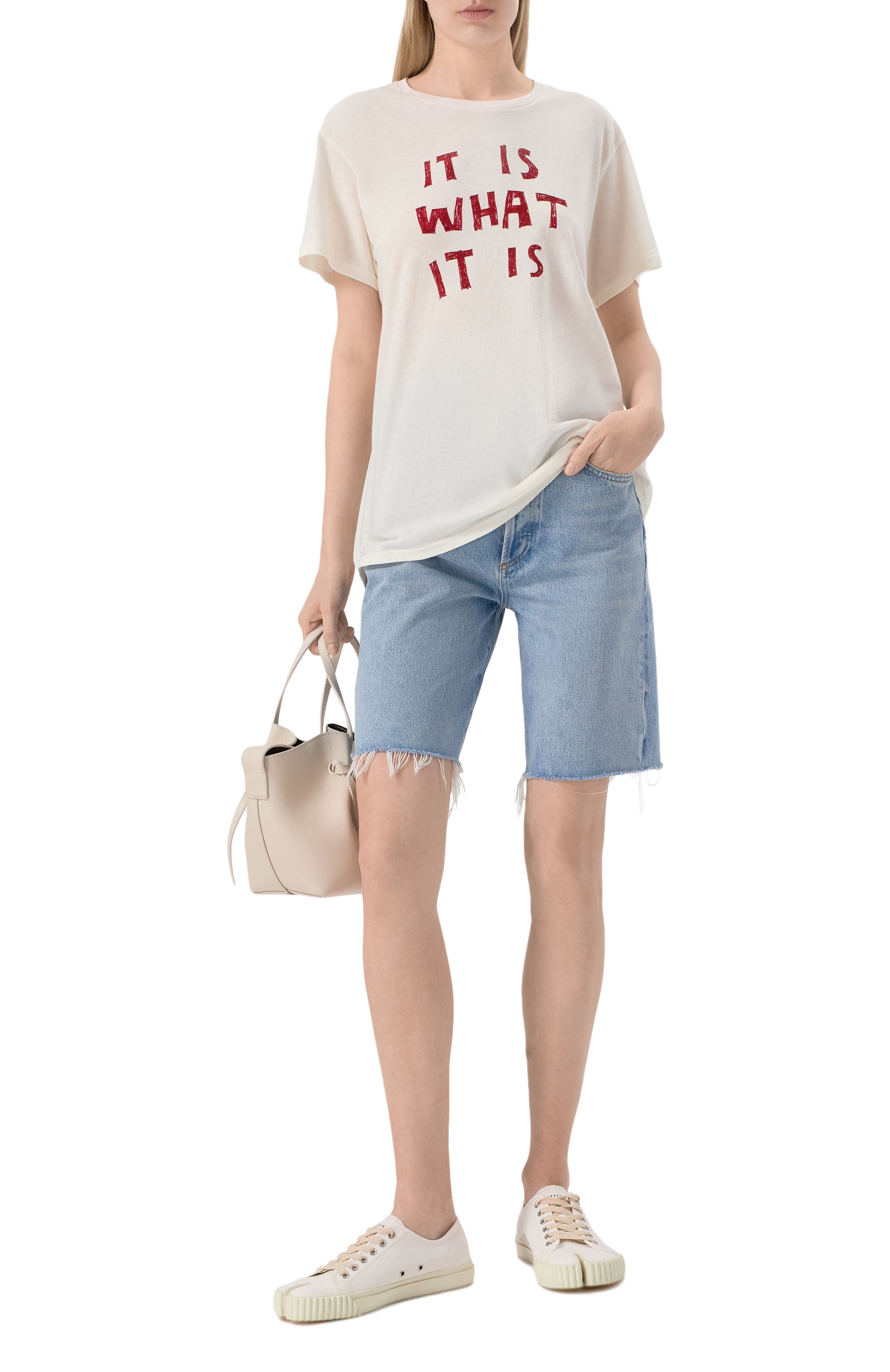 Футболка из хлопка и кашемира R13, арт. R13WK001-K122B, фото 2