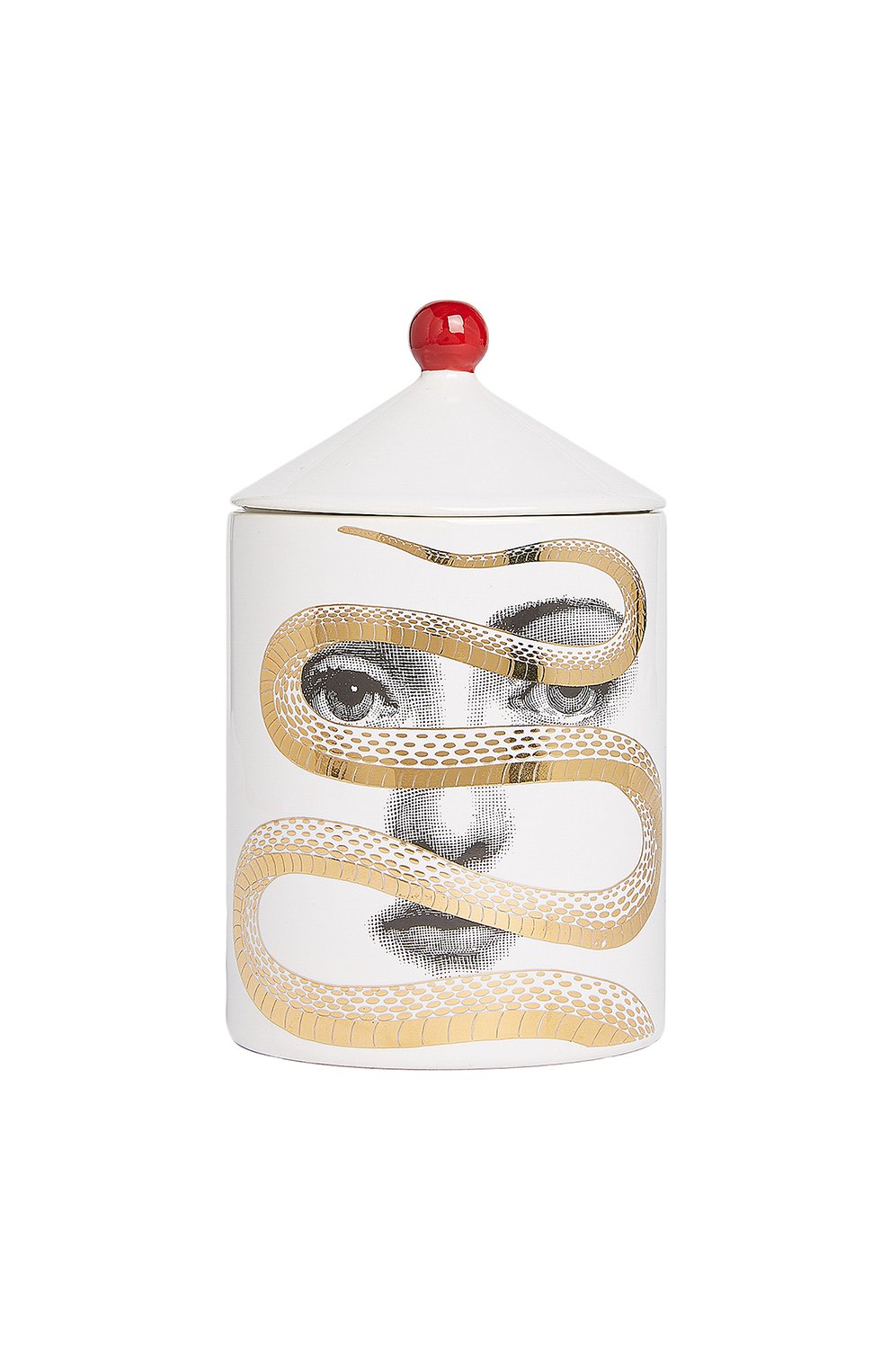 Ароматическая свеча se poi peccato originale FORNASETTI белого цвета по цене 39950 руб., арт. FPSM044Z-FP, фото 2 Ароматическая свеча se poi peccato originale FORNASETTI, арт. FPSM044Z-FP, фото 2