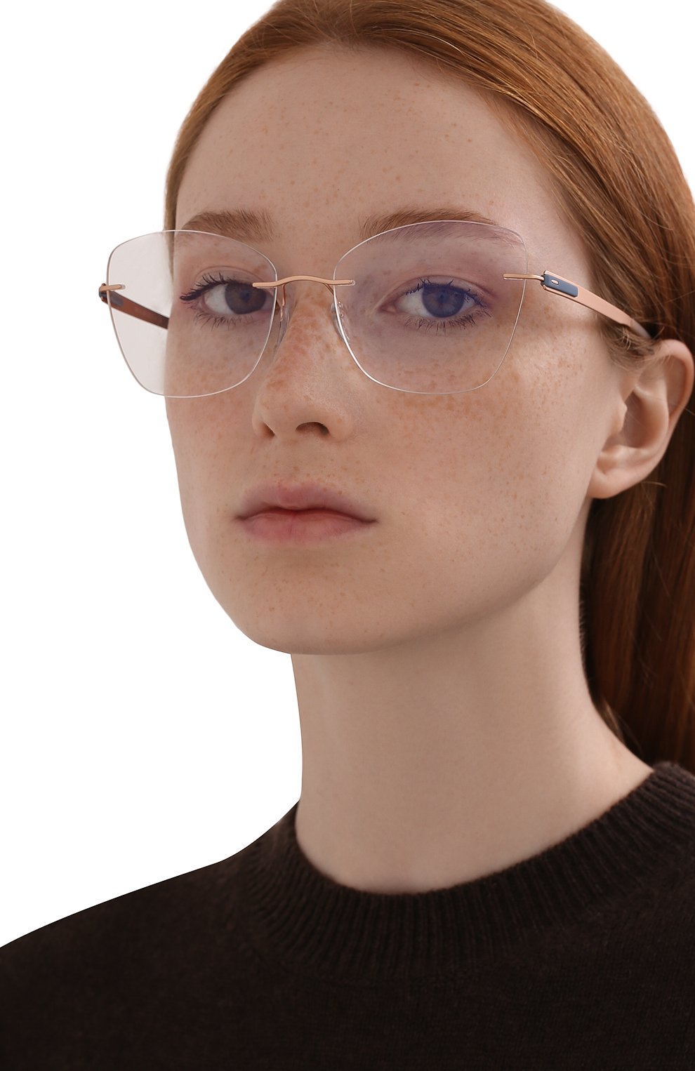 Оправа SILHOUETTE золотого цвета по цене 41300 руб., арт. 5555/3530, фото 2 Оправа SILHOUETTE, арт. 5555/3530, фото 2