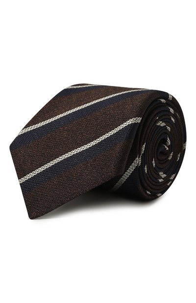 Мужской шелковый галстук CANALI, арт. 18/HJ03536