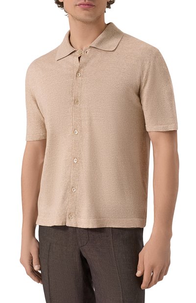 Рубашка изо льна и хлопка DANIELE FIESOLI, арт. DF5272, фото 3