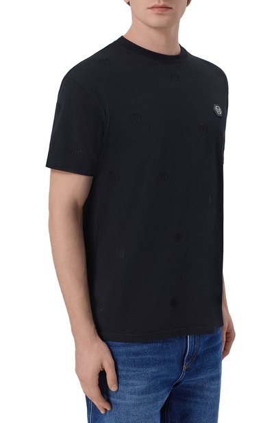 Хлопковая футболка PHILIPP PLEIN, арт. SAFC MTK8729 PJY002N, фото 3