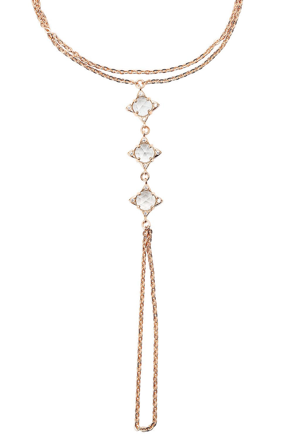 Слейв-браслет с аквамарином MOONKA, арт. tr-sb-aqm, фото 3