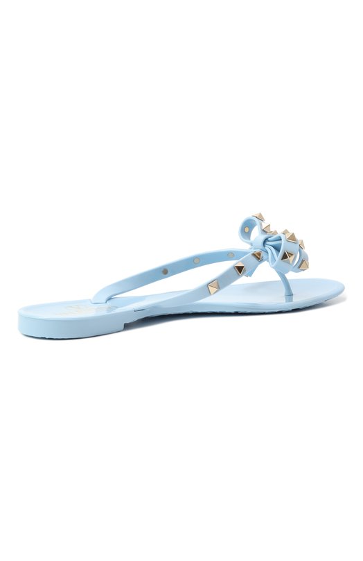 Шлепанцы Rockstud Valentino 7W2S0552/PVS Голубой  7W2S0552/PVS Фото 5