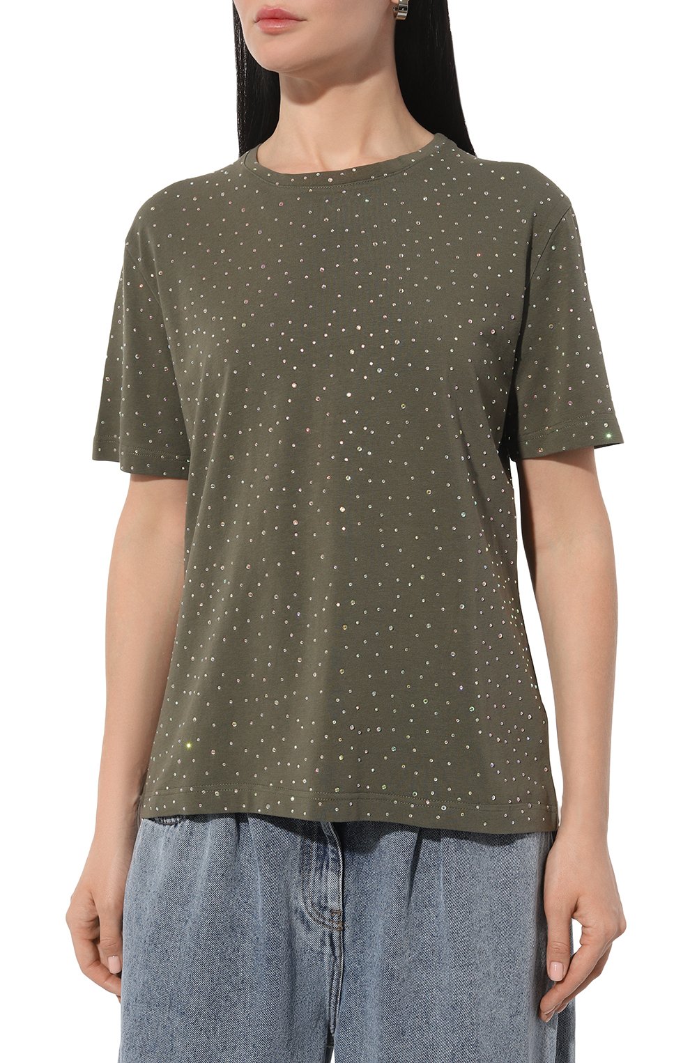 Футболка с отделкой стразами FLASHIN, арт. FS24TRST, фото 3