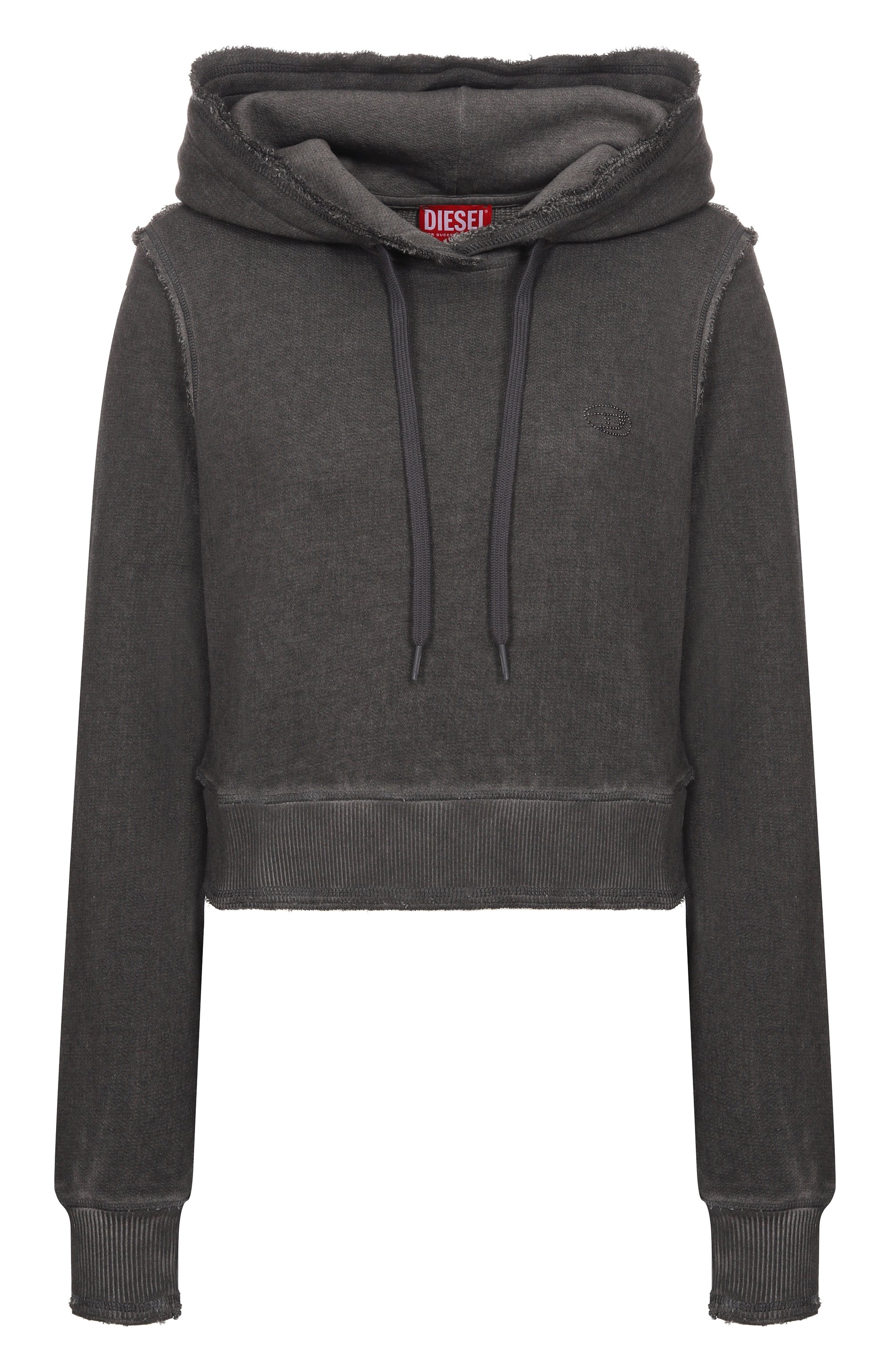 Хлопковое худи DIESEL, арт. A20989/0DCCD, фото 1