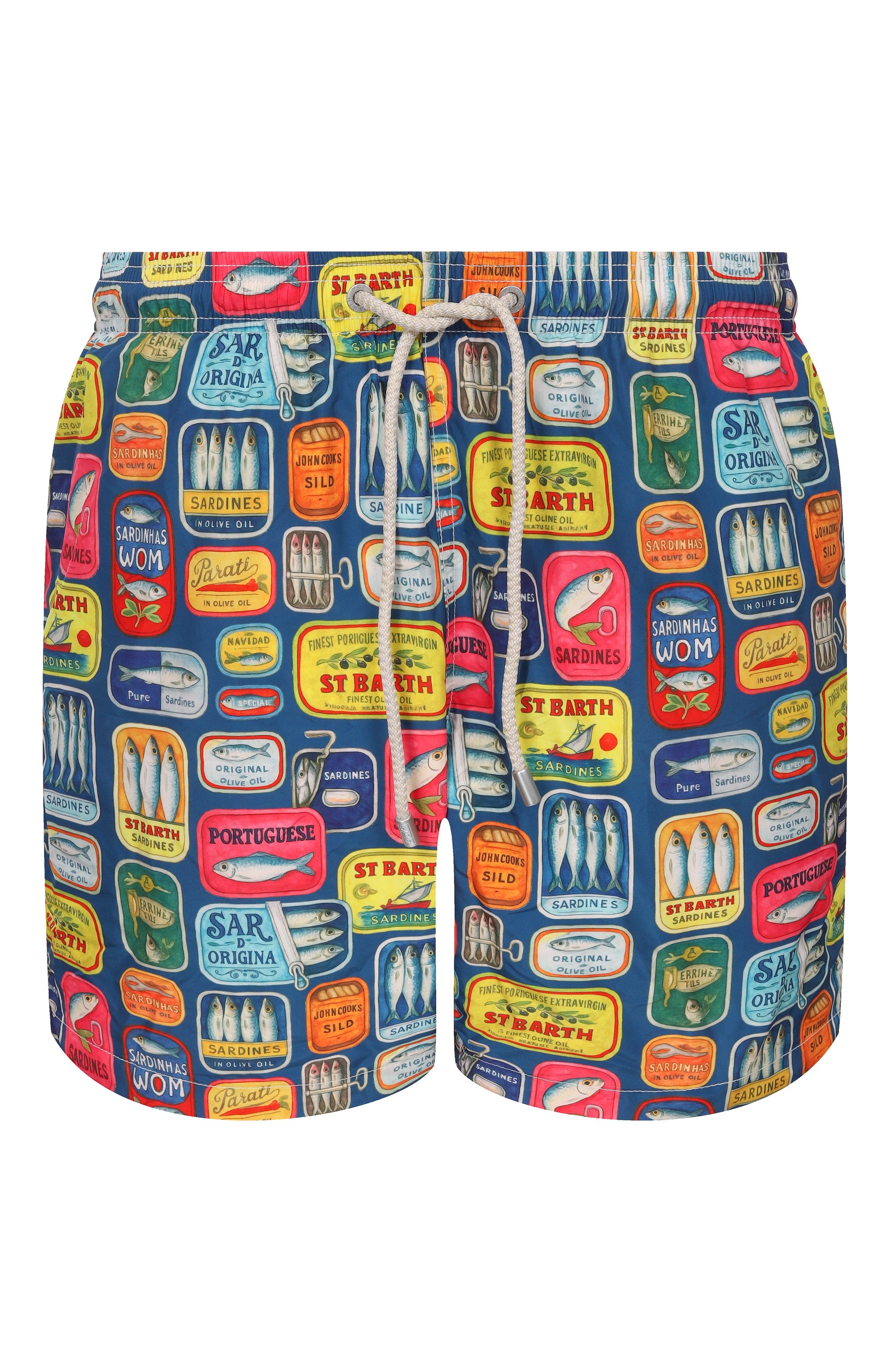 Плавки-шорты MC2 SAINT BARTH синего цвета по цене 15850 руб., арт. LIG0001-00837L/LIGHTING, фото 1 Плавки-шорты MC2 SAINT BARTH, арт. LIG0001-00837L/LIGHTING, фото 1