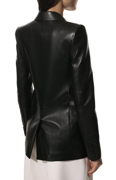 Кожаный жакет SAINT LAURENT, арт. 536465/YC2TE, фото 4