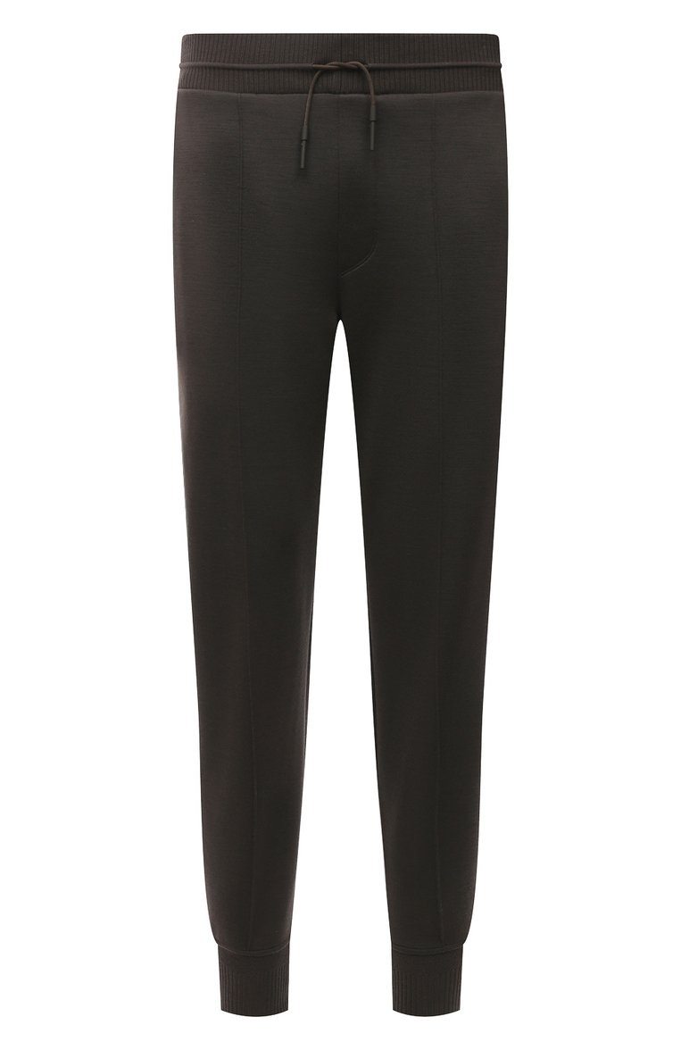 Джоггеры из шерсти и хлопка ZEGNA, арт. UZ564/TR0, ф�ото 1