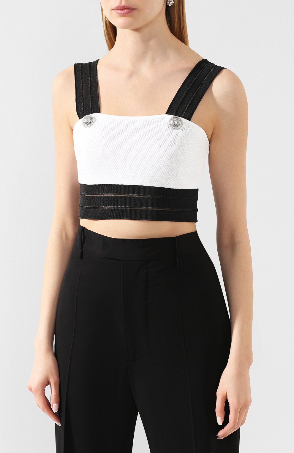 Топ из вискозы BALMAIN, арт. TF00000/K061, фото 3