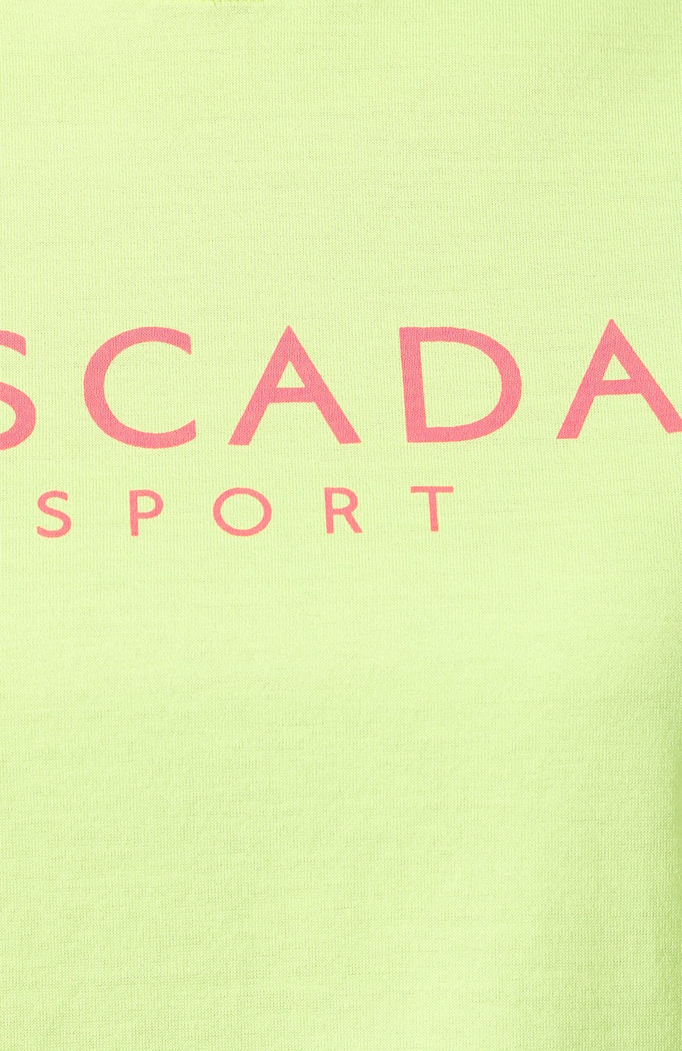 Хлопковая футболка ESCADA SPORT желтого цвета по цене 12350 руб., арт. 5030679, фото 5 Хлопковая футболка ESCADA SPORT, арт. 5030679, фото 5