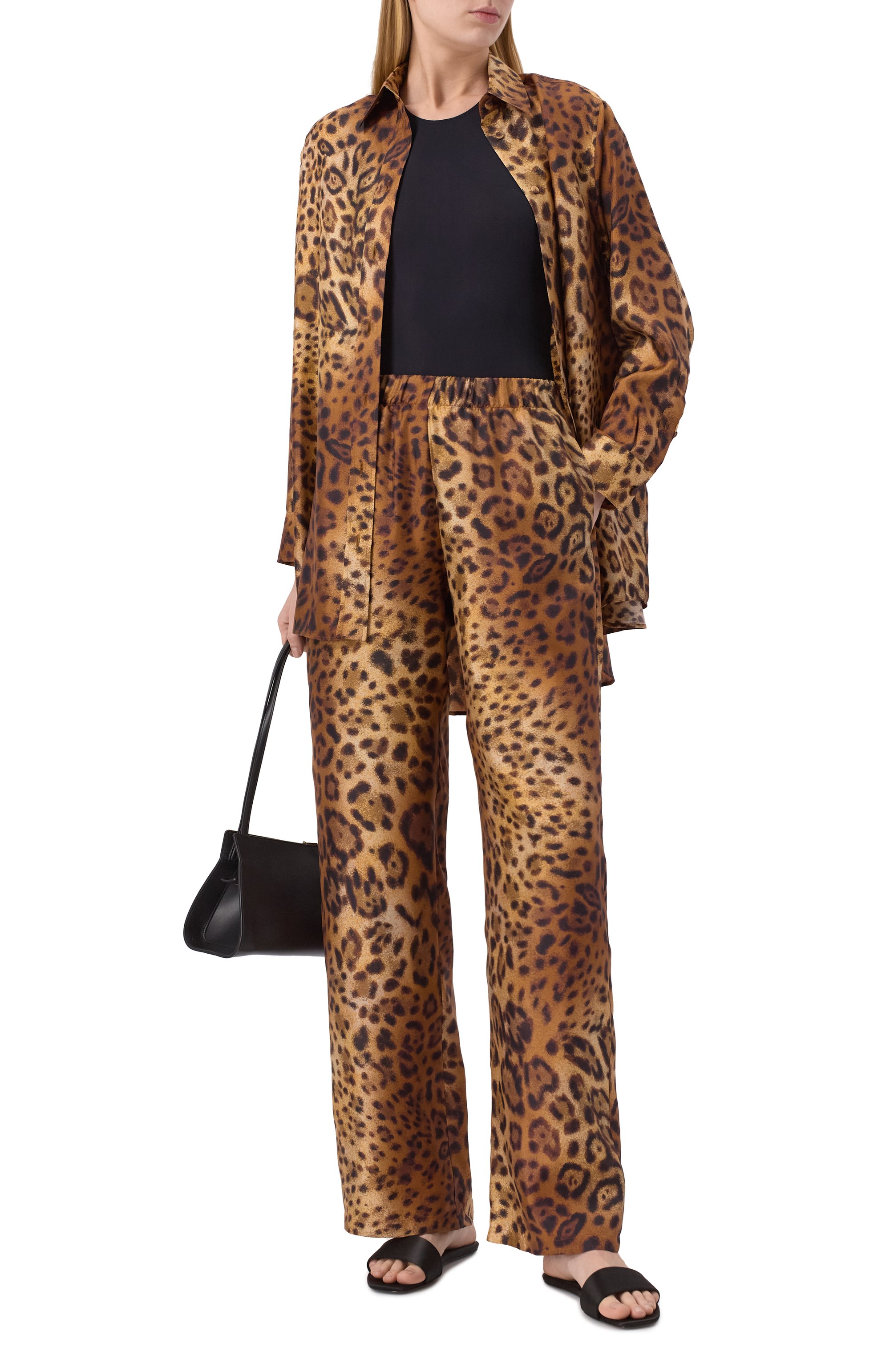 Шелковые брюки ACADEMIA, арт. LUNA/74DM3, фото 2