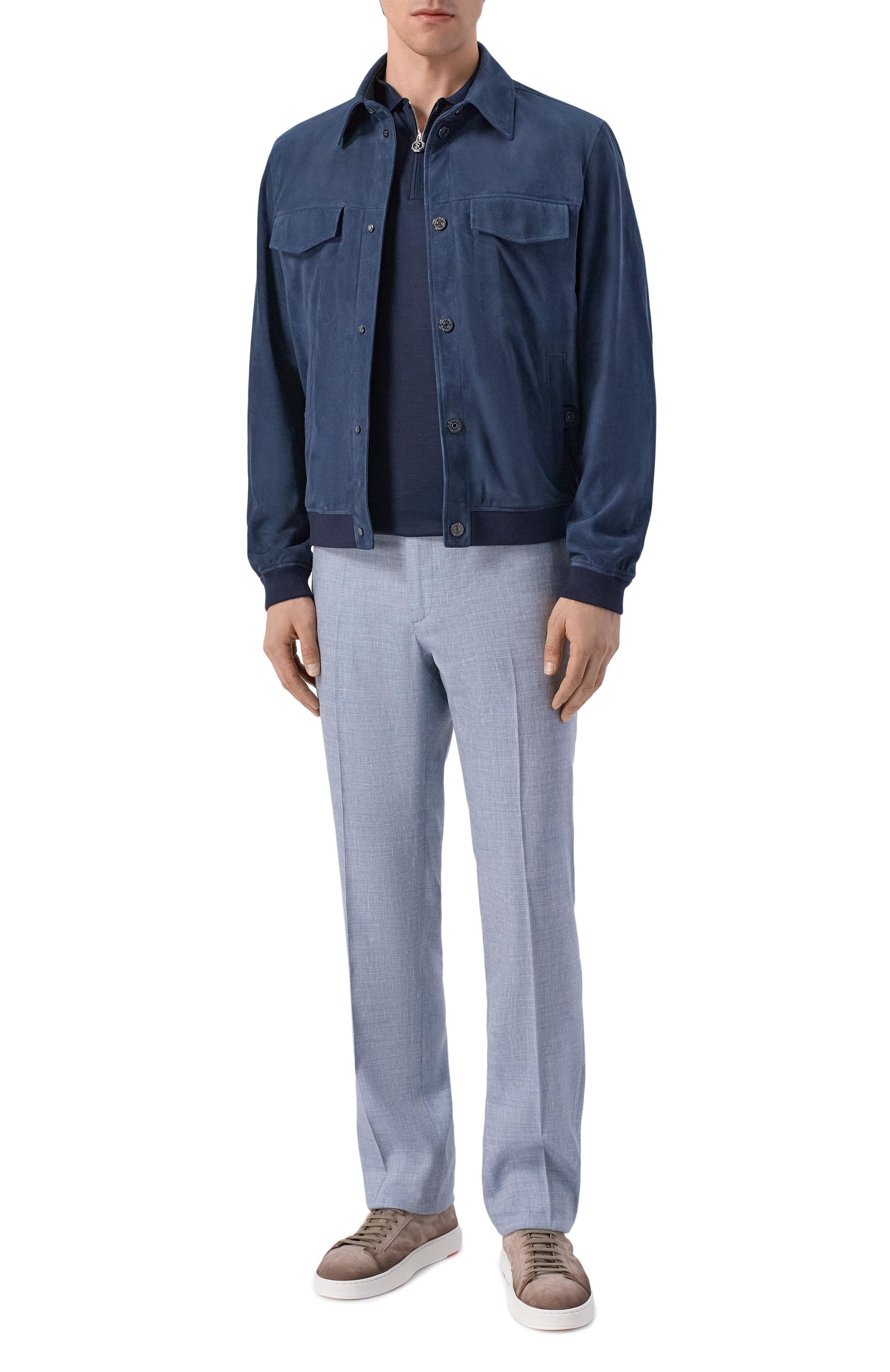 Шелковое поло STEFANO RICCI, арт. K919512P31/R25190_001, фото 2