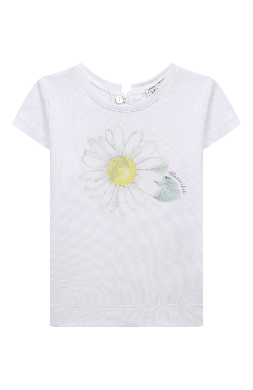 Хлопковая футболка MONNALISA, арт. 39C618., фото 1
