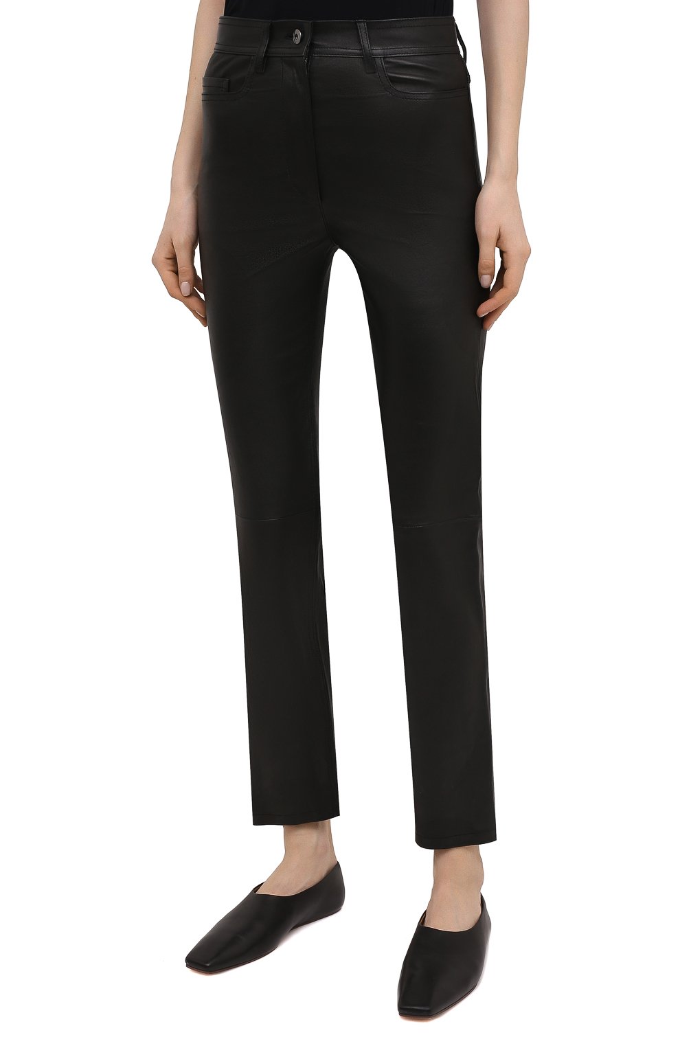 Кожаные брюки JOSEPH, арт. JF005239, фото 3