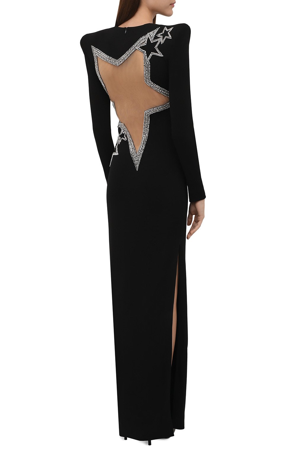 Платье из вискозы BALMAIN, арт. WF1RR000/P087, фото 4