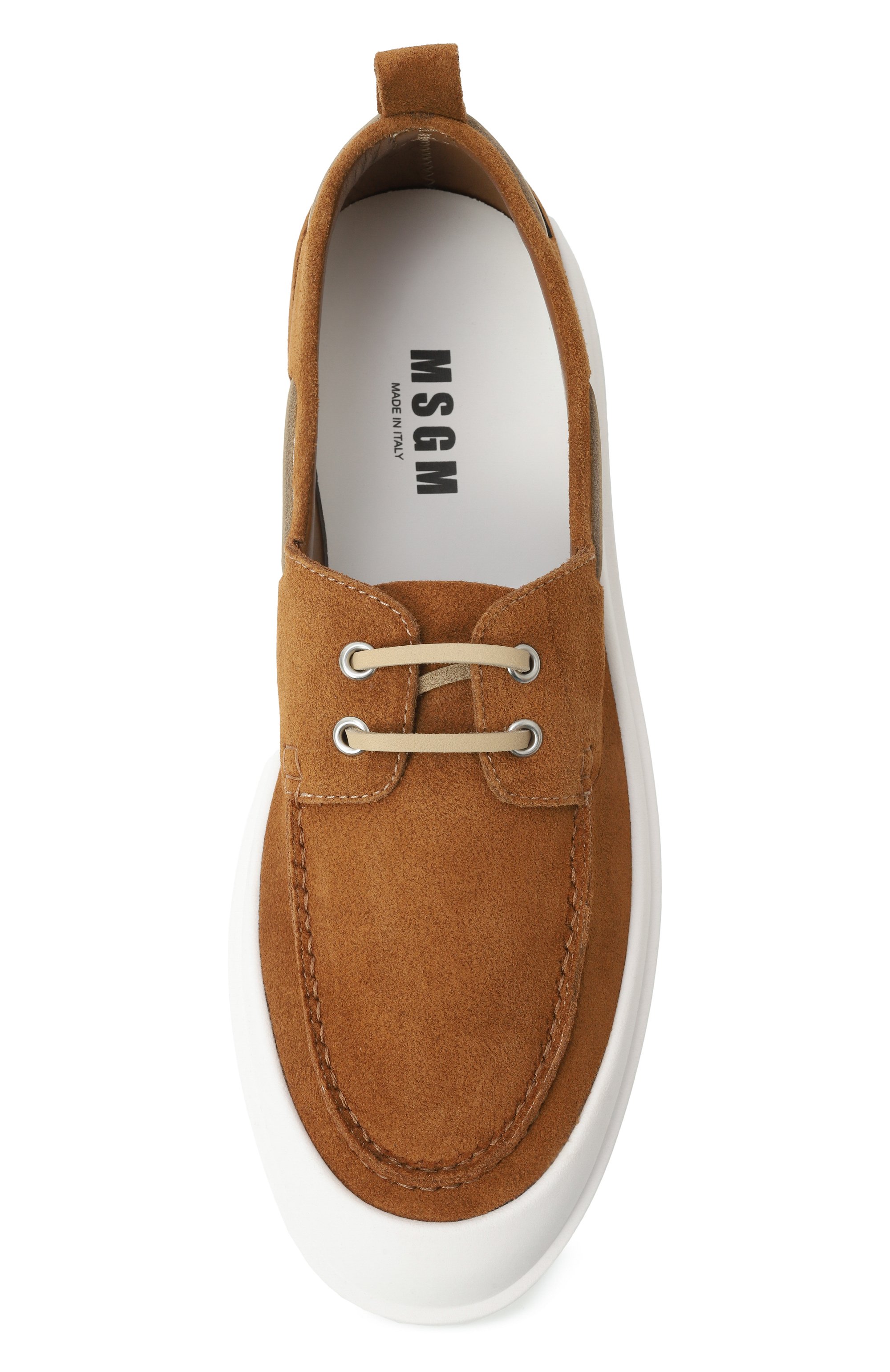 Замшевые топсайдеры MSGM, арт. 3840MS710/522, фото 6