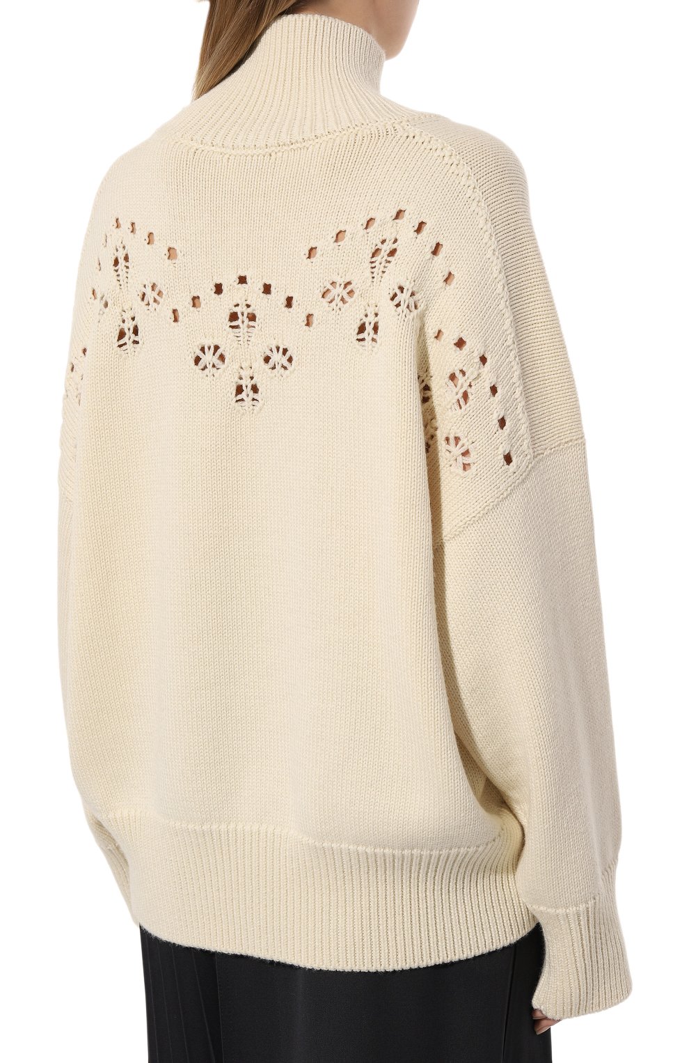 Шерстяной свитер CHLOÉ, арт. CHC23AMP23670, фото 4