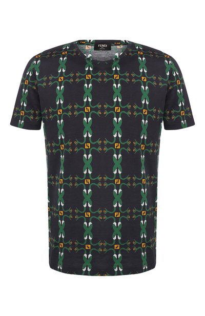 Хлопковая футболка FENDI, арт. FAF532 A793, фото 1