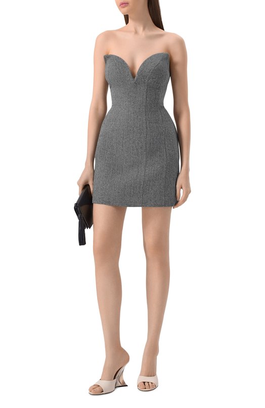 Платье self-portrait RS26213SGR Серый  RS26213SGR Фото 2