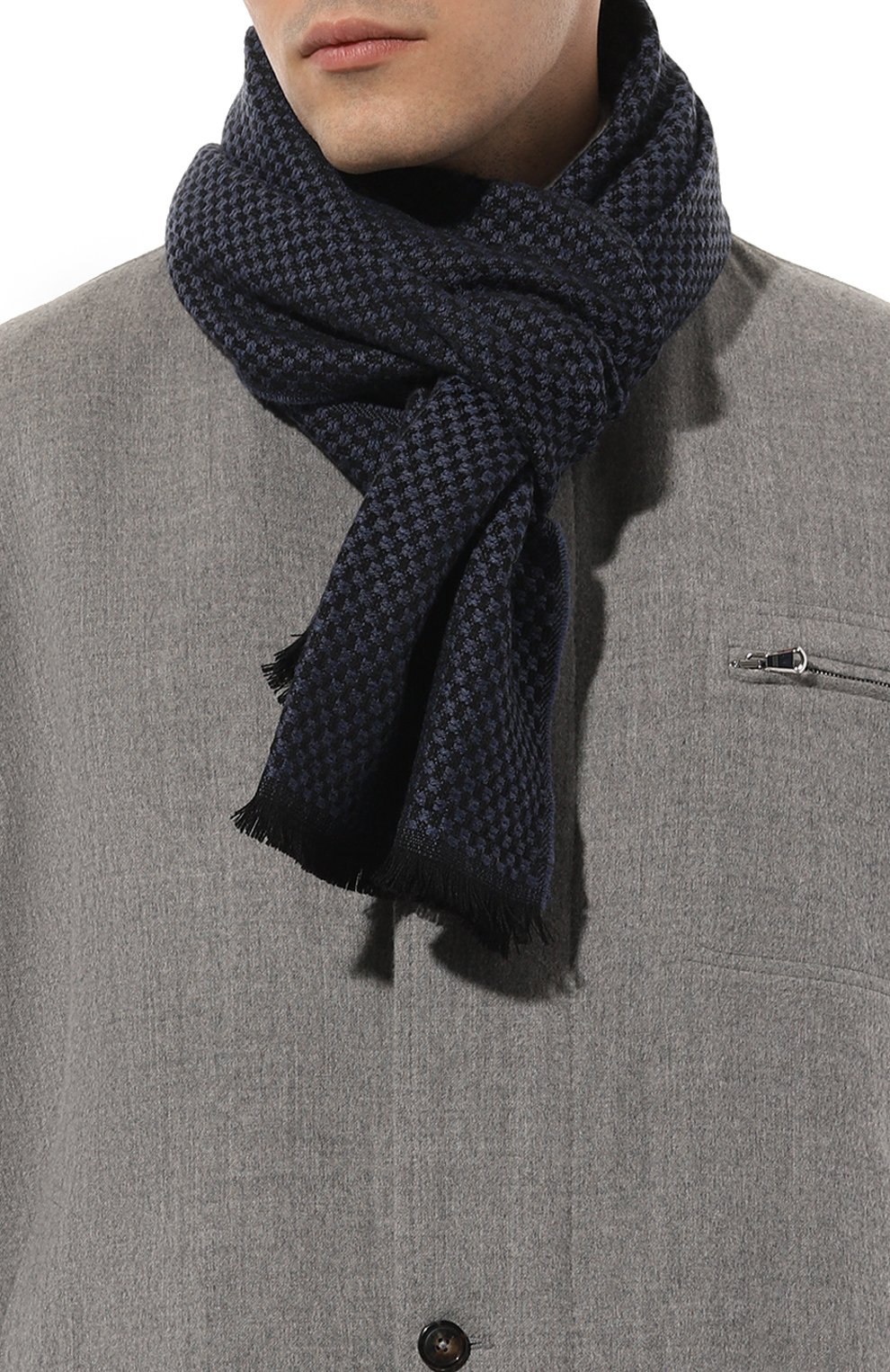 Шерстяной шарф CANALI, арт. 06/TF00275, фото 2