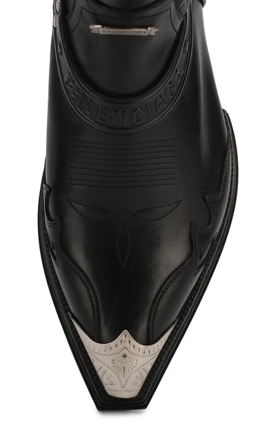 Кожаные казаки harness BALENCIAGA, арт. 562603/WA921, фото 5
