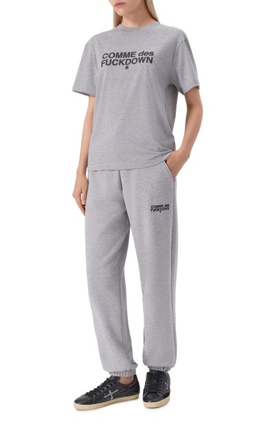 Хлопковая футболка COMME DES FUCKDOWN, арт. CFABW01356, фото 2