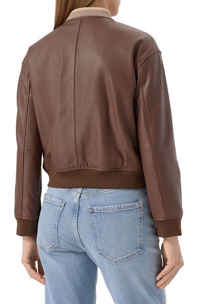 Кожаный бомбер DIEGO M, арт. 25EM-A101, фото 4