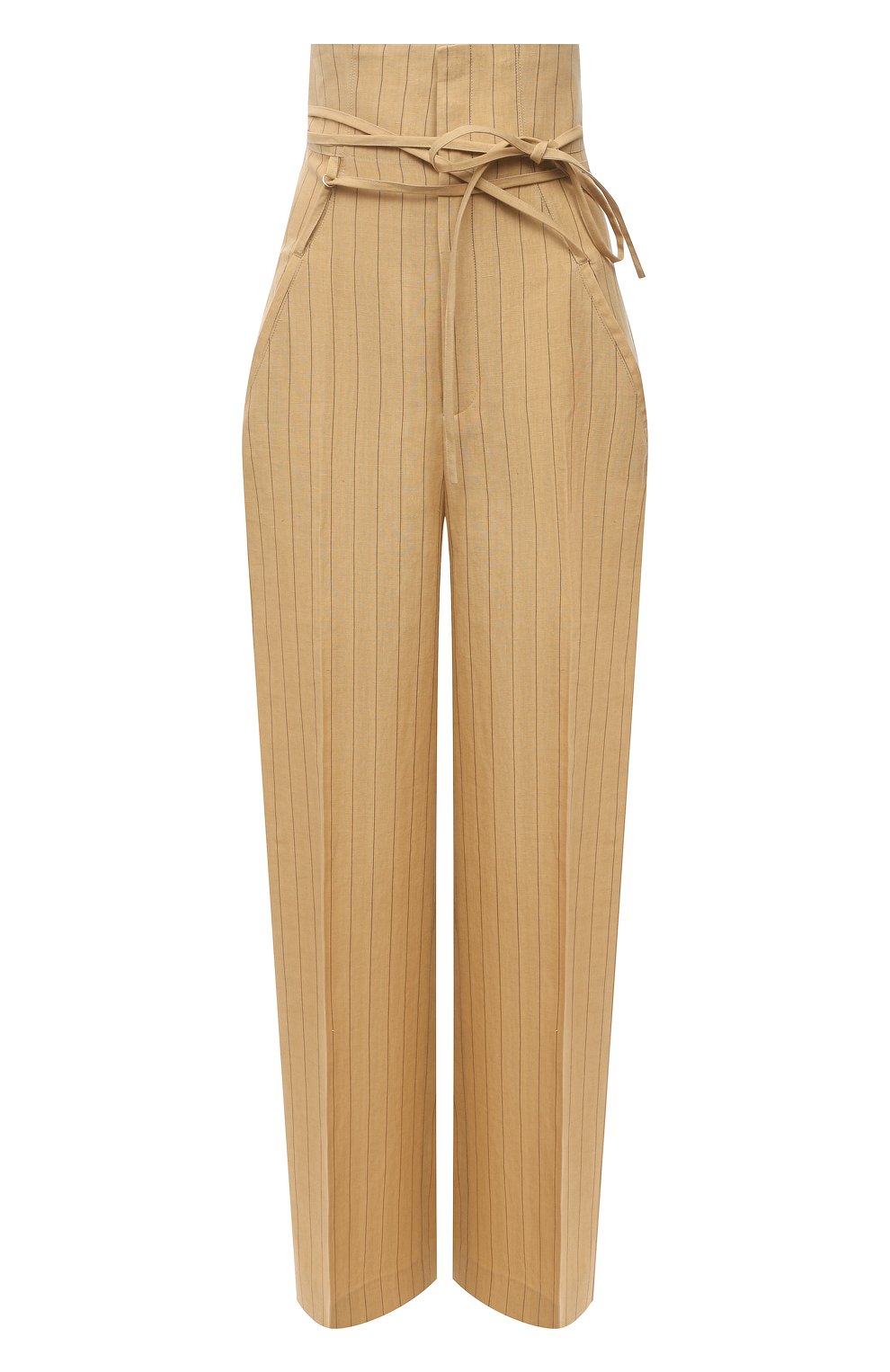 Льняные брюки JACQUEMUS, арт. 211PA05/112851, фото 1