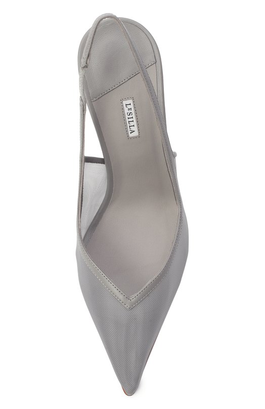 Текстильные туфли Vivienne 100 Le Silla 4199D090BXPPNEM Серый  4199D090BXPPNEM Фото 6