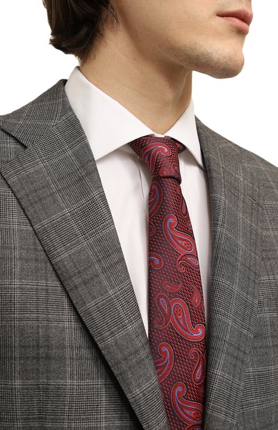 Шелковый галстук CANALI, арт. 18/HJ03656, фото 2