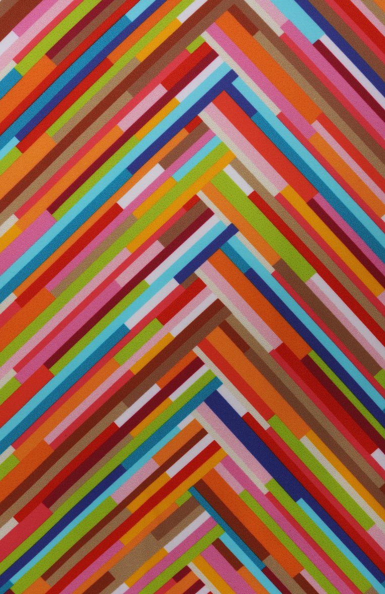 Детского слитный купальник MISSONI разноцветного цвета, арт. MWCA49/Z2891/4-6 | Фото 3 (Нос: Не проставлено; Девочки Кросс-КТ: Купальники-пляж; Принт: С принтом; Материал внешний: Синтетический материал; Ростовка одежда: 4 года | 104 см)