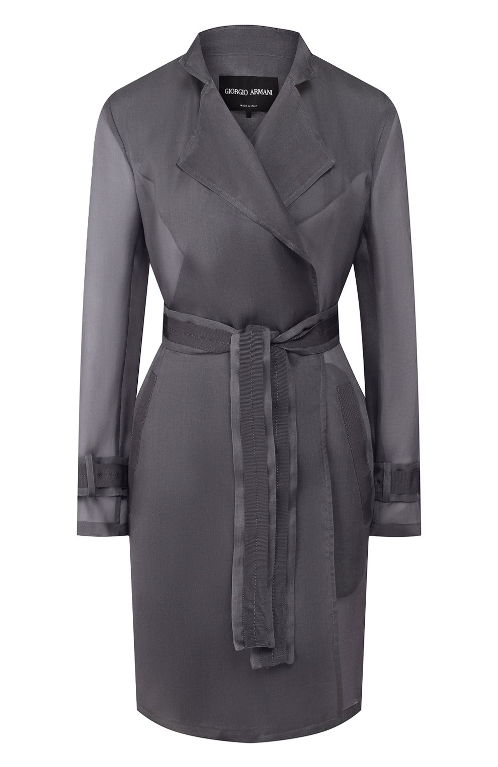 Шелков ый плащ GIORGIO ARMANI, арт. 0SH0L04J/T01QA, фото 1