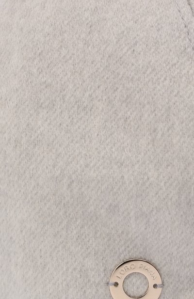 Кашемировая бейсболка LORO PIANA светло-серого цвета по цене 38300 руб., арт. FAF4494, фото 4 Кашемировая бейсболка LORO PIANA, арт. FAF4494, фото 4