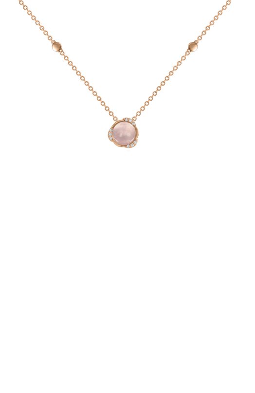 Колье Lucky Znaky MERLYZ-CH02-BTQR-P-8 MM Бесцветный  MERLYZ-CH02-BTQR-P-8 MM Фото 2