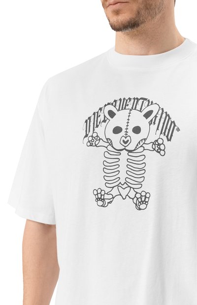 Хлопковая футболка DIEGO VENTURINO, арт. DVTS0DV0S, фото 5