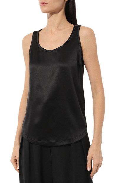 Шелковый топ BRUNELLO CUCINELLI, арт. M0C59B1009, фото 3