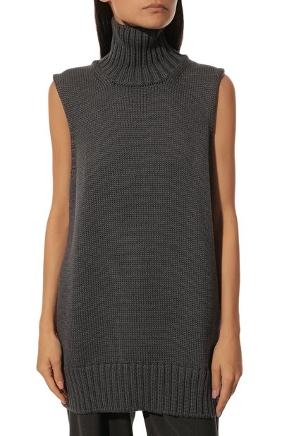 Шерстяной жилет JIL SANDER, арт. J02GP0005-J14534, фото 3