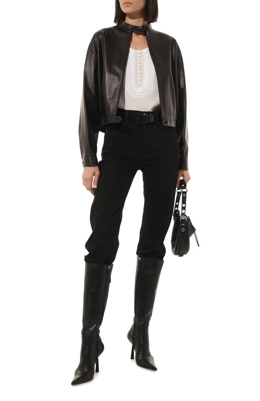 Топ из вискозы и шелка Ports 1961 Белый, фото 2