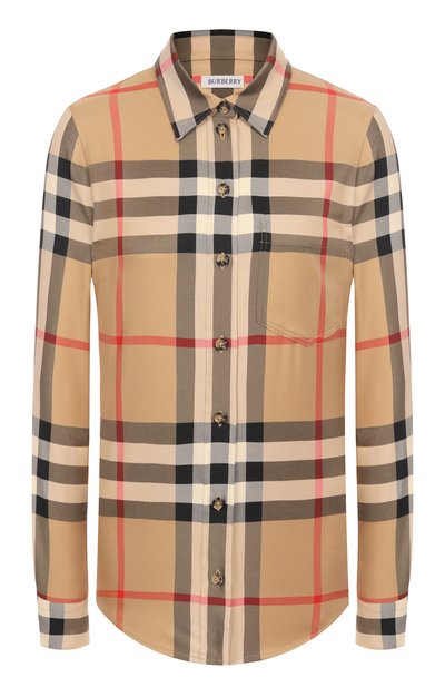 Женская хлопковая рубашка BURBERRY, арт. 8111856