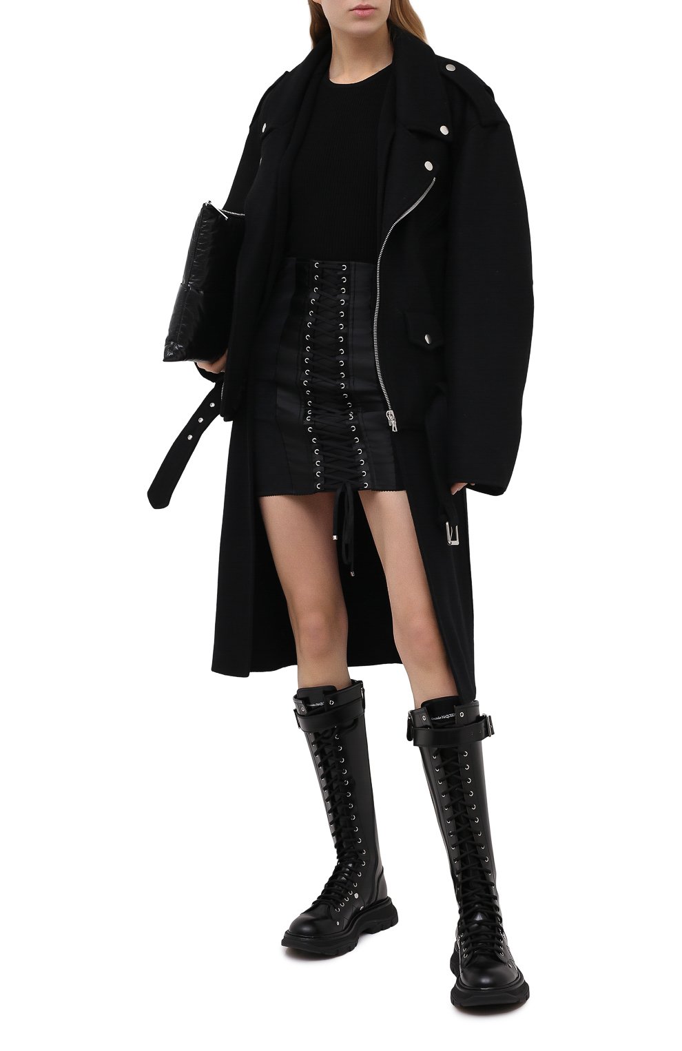 Юбка DOLCE & GABBANA черного цвета по цене 105000 руб., арт. F4B0ST/G9921, фото 2 Юбка DOLCE & GABBANA, арт. F4B0ST/G9921, фото 2