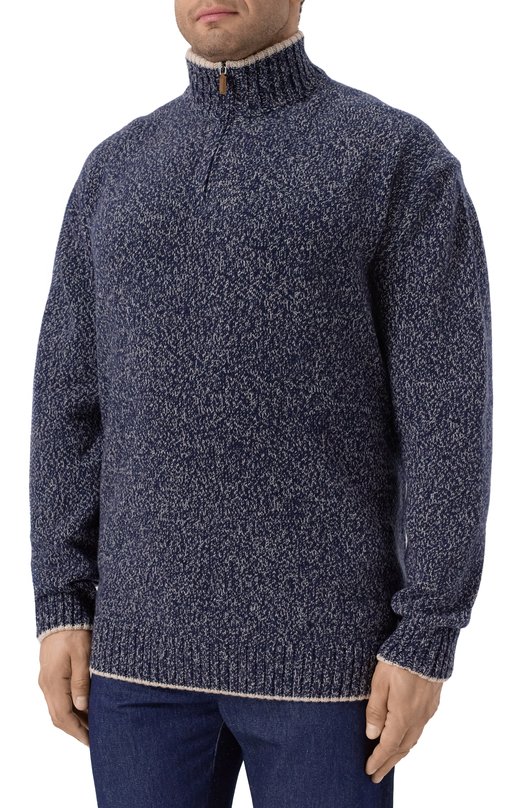 Свитер из шерсти и кашемира Paul&Shark 15311112/5XL Синий  15311112/5XL Фото 3