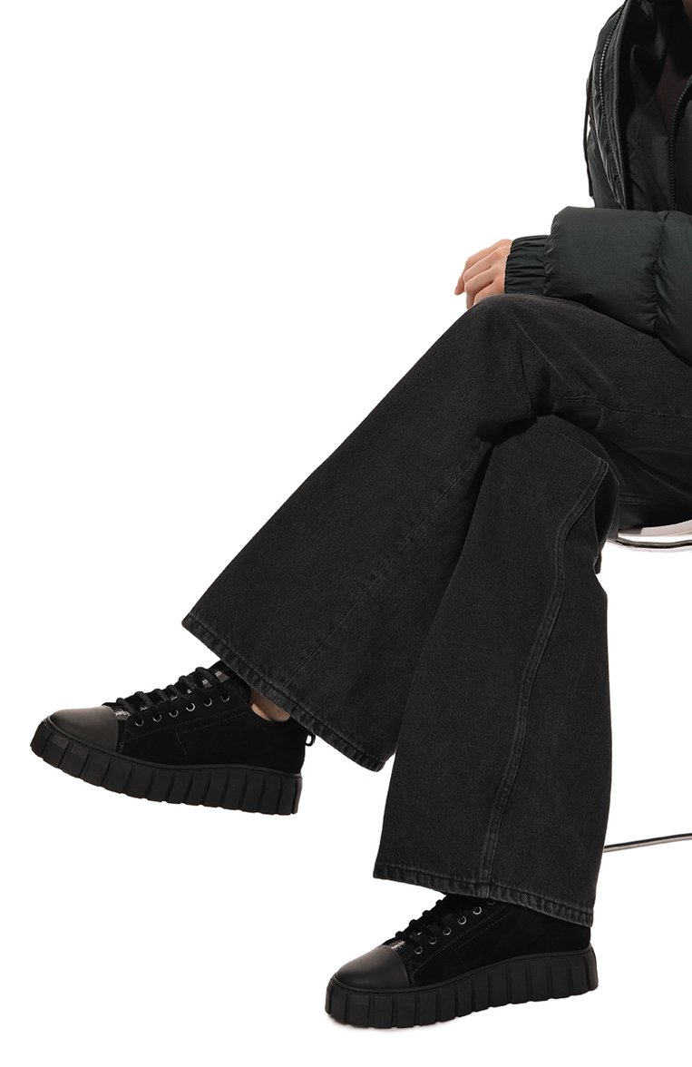 Замшевые кеды PERTINI, арт. 222W32163D2, фото 3