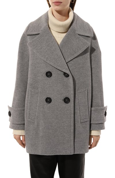 Полупальто из шерсти и кашемира CINZIA ROCCA, арт. UR28001/64D8, фото 3