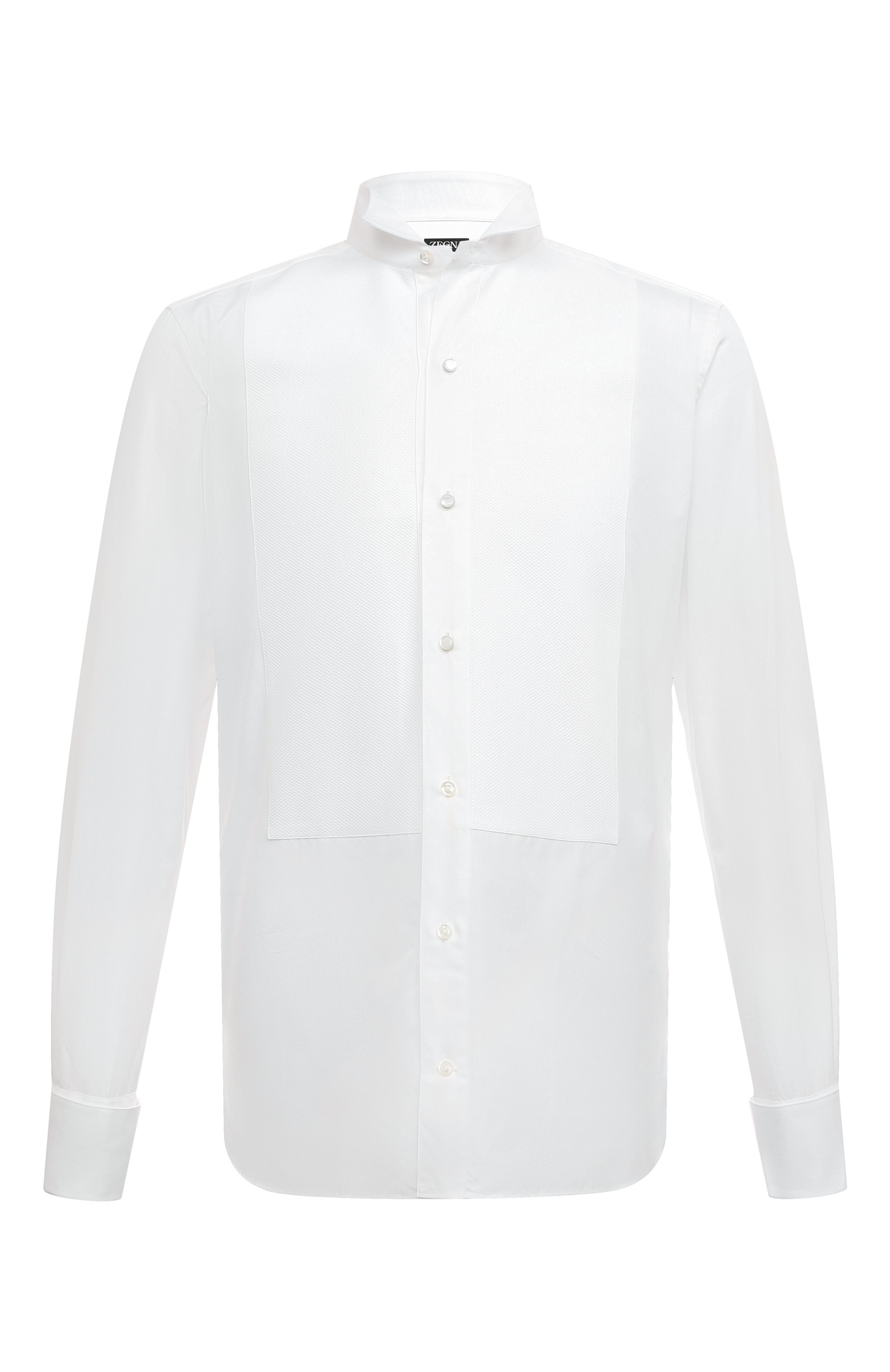 Хлопковая сорочка ZEGNA, арт. 9MENSM/CT1980, фото 1