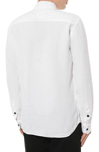 Льняная рубашка HANNES ROETHER, арт. MIL29SKE.608, фото 4