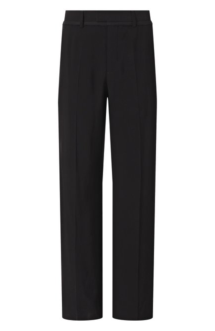 Мужские брюки из вискозы ANN DEMEULEMEESTER черного цвета, арт. B0012454/FA558 | Фото 1 (Драгоценные камни: Проставлено; Материал сплава: Проставлено; Материал внешний: Вискоза; Длина (брюки, джинсы): Стандартные)