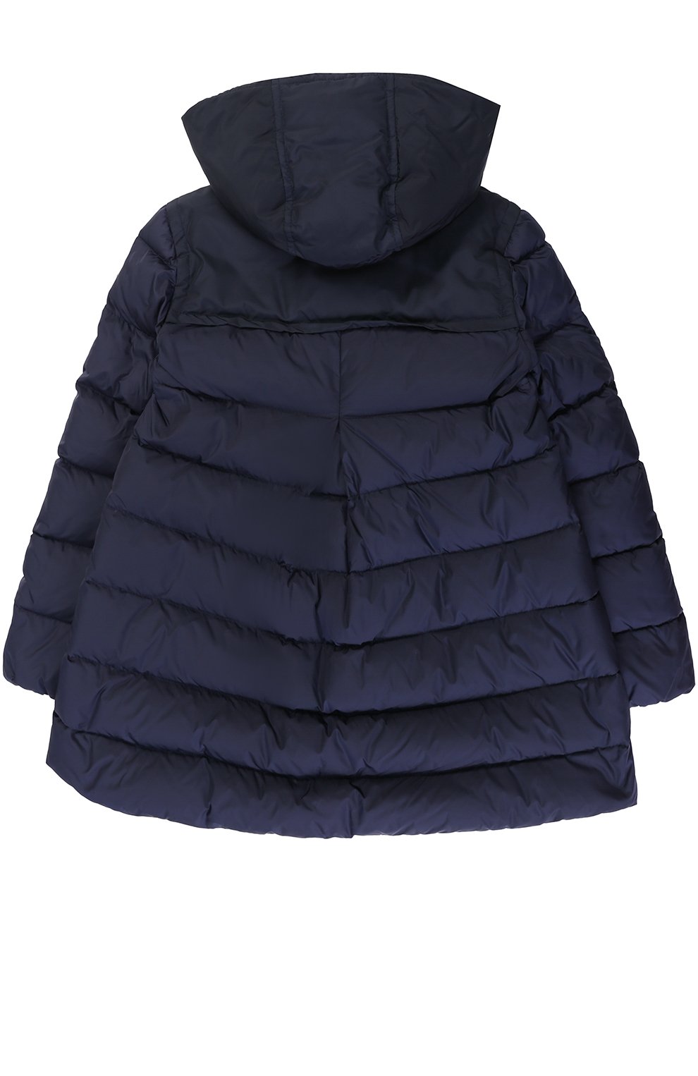 Пуховик с капюшоном и декоративными пуговицами MONCLER ENFANT, арт. C2-954-49384-85-68352/8-10A, фото 2