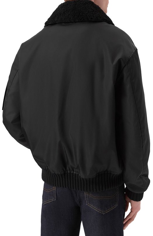 Утепленный бомбер MVST M25.1PM.0004/NIPALY ZER0 Чёрный  M25.1PM.0004/NIPALY ZER0 Фото 4