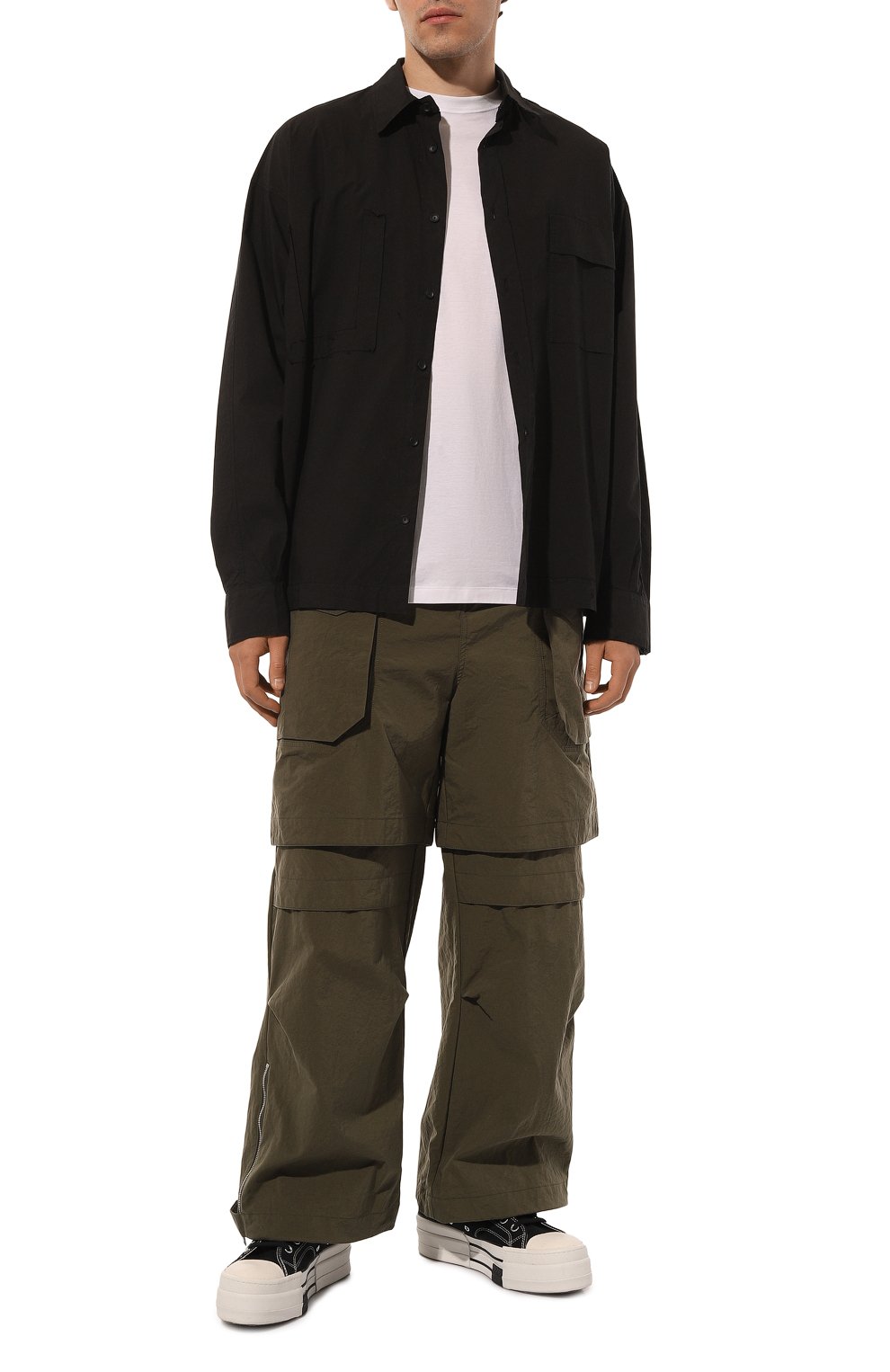 Текстильные кеды converse x rick owens DRKSHDW черного цвета по цене 23150 руб., арт. DC02CX954/A04R1, фото 2 Текстильные кеды converse x rick owens DRKSHDW, арт. DC02CX954/A04R1, фото 2